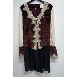 Pirate Halloween Costume Dress Womens Plus Size 16-24 W Lady Royal Fun World